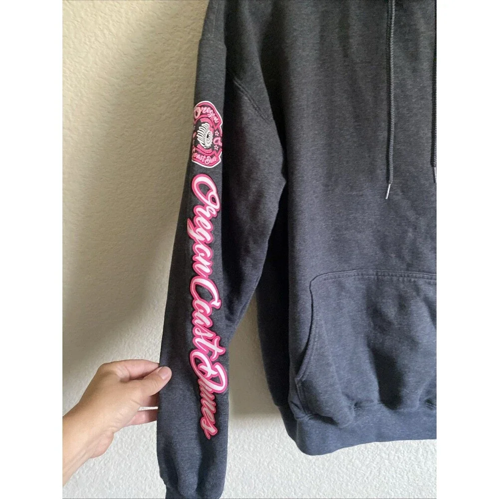 Dune Crew Oregon Coast Hoodie Dirtbike Atv Racing Gray Women Large Sand Utv - Picture 3 of 8